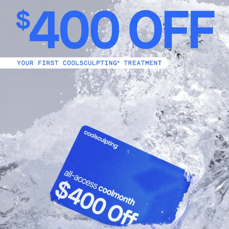 Coolsculpting Offer: $400 OFF